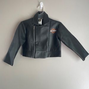 Harley Davidson costume jacket (child small 4-6)